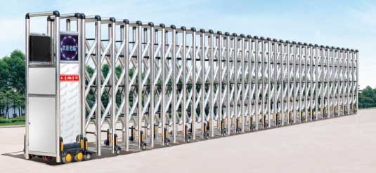 JXD-2101-圓彩福1號(hào)伸縮門