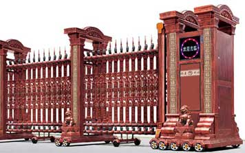 電動伸縮門 - 歐式皇家一號L-8001