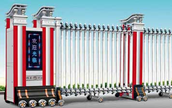 電動伸縮門 - 歐式守護神L-8003