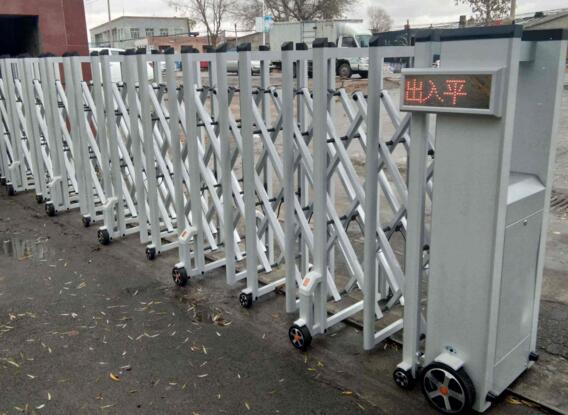 石家莊出安智能為石家莊市第二十七中學添上電動伸縮門