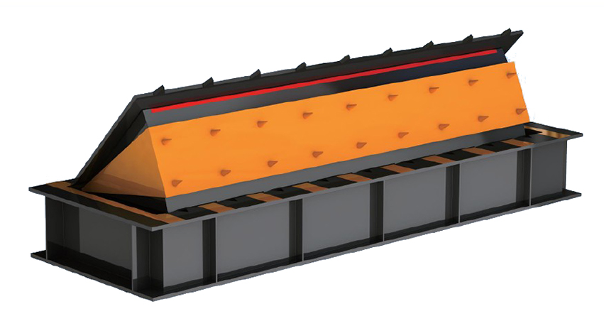 翻轉(zhuǎn)式折疊阻車路障機(jī)