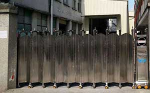 宿州科技食品有限公司電動伸縮門案例