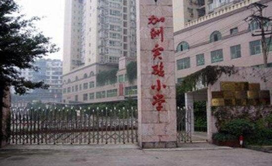 重慶出安智能伸縮門為重慶加州實驗小學(xué)添加色彩 