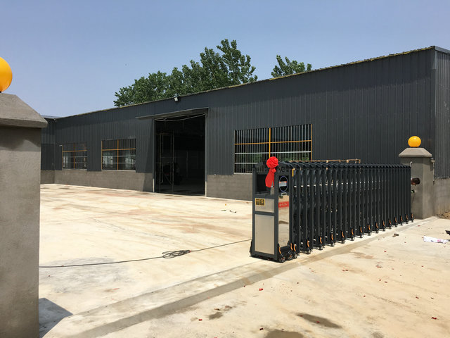 熱烈祝賀徐州出安智能電動伸縮門進駐徐州新區(qū)徐村食用菌加工廠