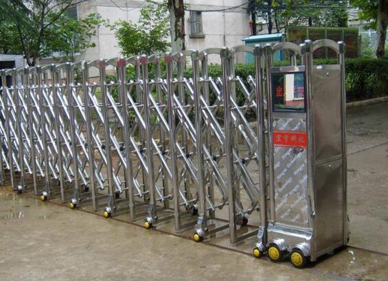 紹興柯橋水務(wù)集團有限公司選用紹興出安智能伸縮門