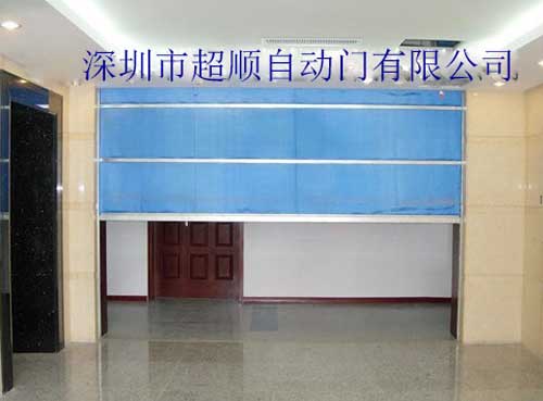 無機布防火卷簾門