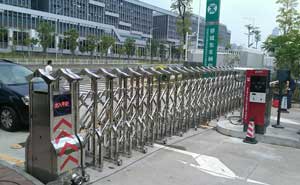 中建一局地鐵9號線伸縮門案例