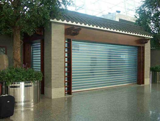 臨沂出安智能卷簾門點綴臨沂魯商?萬科新都會項目