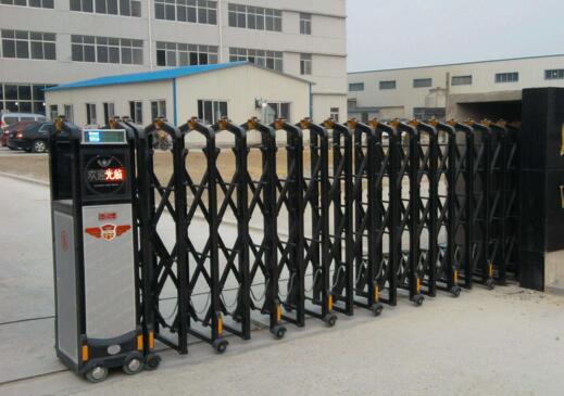 臺州出安智能為浙江神能科技股份有限公司添上電動伸縮門