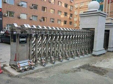 臺州出安智能伸縮門讓臺州市武術學校更加安全