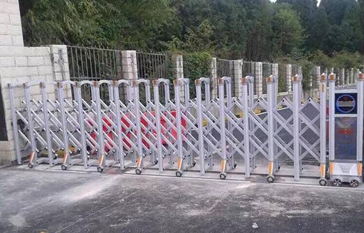 金華出安智能為浙江金華中泰科技有限公司添上電動伸縮門