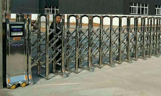 金地大境花園采購金華出安智能伸縮門