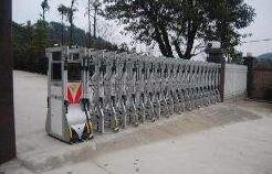 滄州出安智能伸縮門帶給凱德悅瀾灣的形象展示