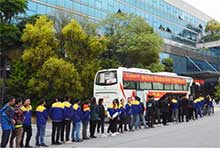 榮高門窗組織全體員工參加無償獻(xiàn)血獻(xiàn)愛心活動(dòng)