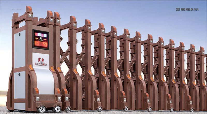 輝騰002B鋁合金伸縮門(mén)