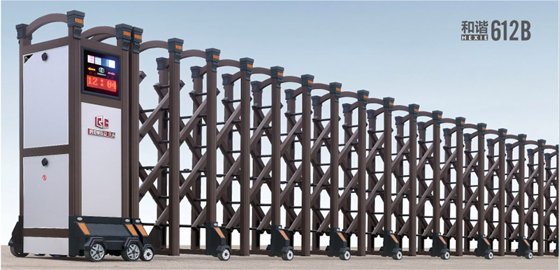 和諧612B鋁合金伸縮門(mén)