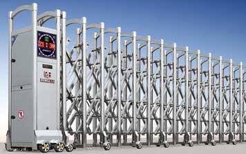 不銹鋼伸縮門 - 精鋼G323（三排）伸縮門