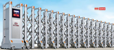 不銹鋼伸縮門 - 精鋼G003