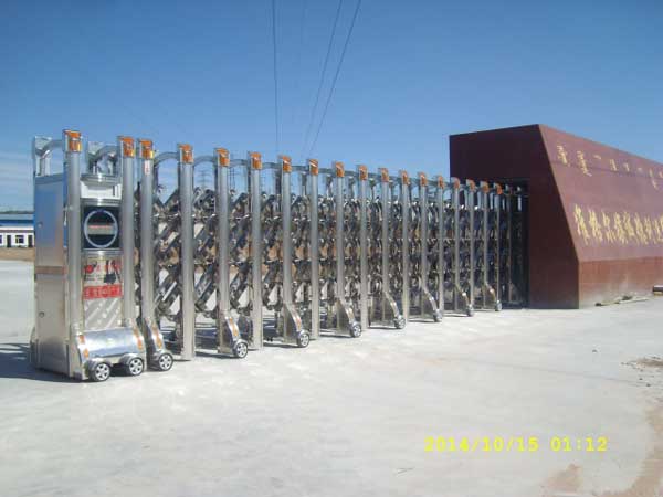 慶賀呼和浩特出安智能伸縮門進(jìn)駐呼和浩特準(zhǔn)格爾旗誠(chéng)德利運(yùn)輸公司