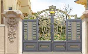 德州出安智能別墅鋁藝大門(mén)入選德州寶林?頤享國(guó)際項(xiàng)目  