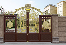 熱烈祝賀菏澤出安智能鋁藝大門進(jìn)駐菏澤中達(dá)?逸景花園