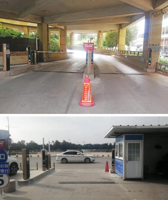 捷順通道閘JSTZ3405A，搭配人臉識別Y10門禁