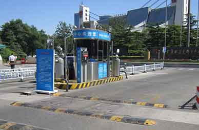 北京奧體中心停車場系統(tǒng)案例