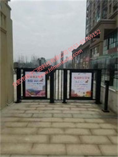 供應合肥電動廣告門，小區(qū)人行通道門