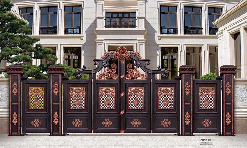 豪華折疊庭院大門ZD2003
