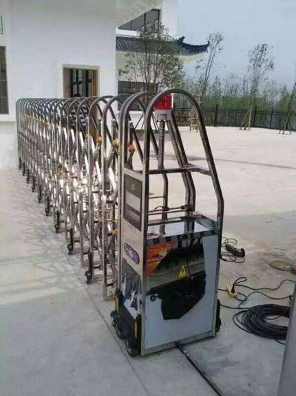 湖州金蝶軟件有限公司安裝湖州出安智能伸縮門正式投入使用