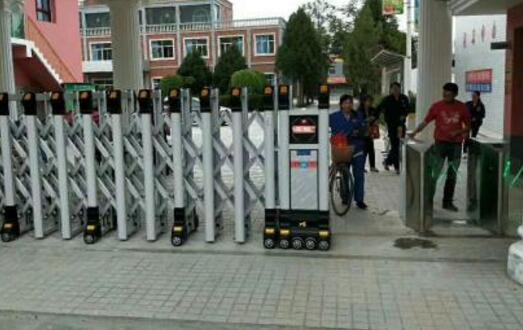 湖州出安智能為佳格電子科技有限公司添上電動伸縮門