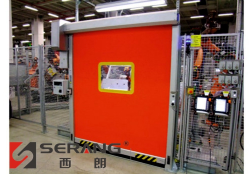 南通汽車制焊車間快速卷簾門