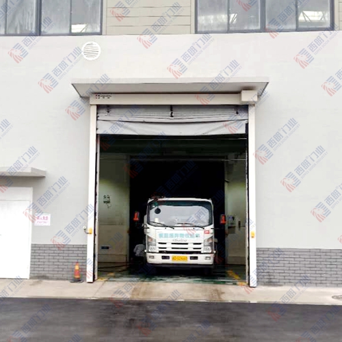 南京環(huán)衛(wèi)垃圾站快速卷簾門