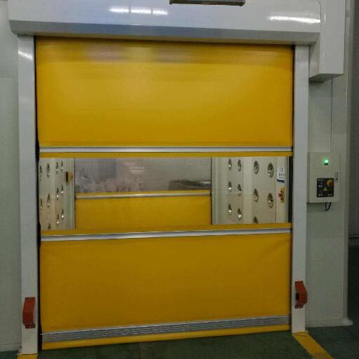 感恩龍?jiān)春H廣場選擇了焦作出安智能卷簾門