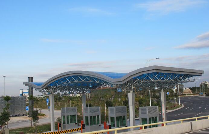 揭陽埔田收費站道閘案例