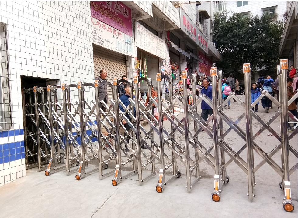 熱烈祝賀通遼出安智能電動伸縮門進駐通遼市紅星小區(qū)