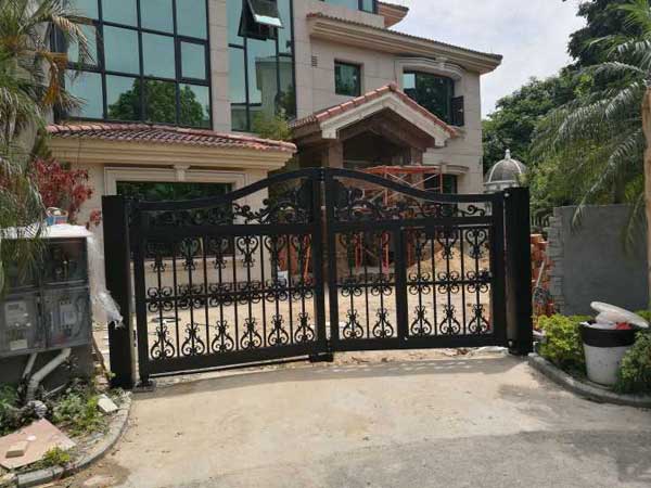 喜迎通遼出安智能懸浮折疊門進駐通遼阿利坦?銀河灣