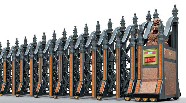 通遼碧桂園項目選用通遼出安智能伸縮門作為出入口設(shè)備