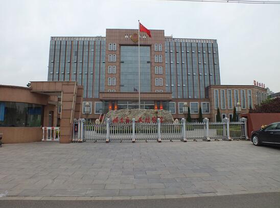 邢臺(tái)出安智能伸縮門點(diǎn)綴邢臺(tái)市人民政府