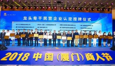 科拓股份再獲肯定 榮膺“2018-2019年度廈門市龍頭骨干民營企業(yè)”稱號！