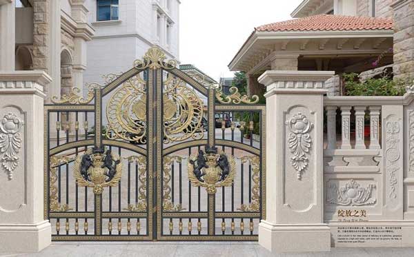 宜春御品名都別墅大門(mén)案例 - 中出網(wǎng)-智能出入口與停車充電門(mén)戶