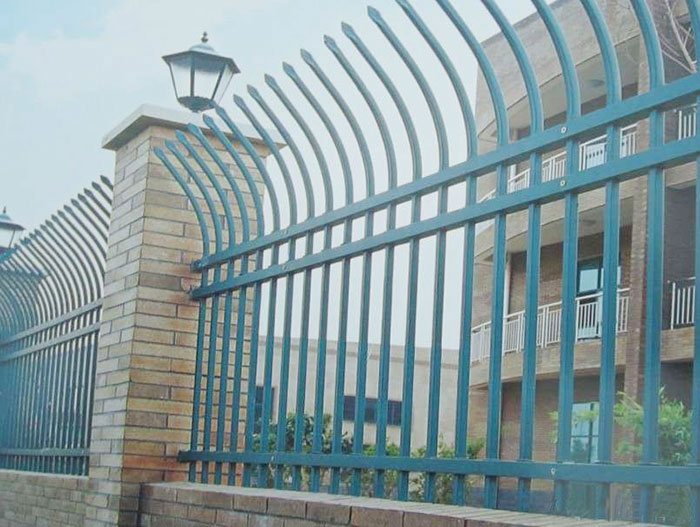 鋅鋼護(hù)欄單向彎頭型