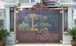 鋁藝庭院門-JT-DM002