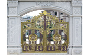 鋁藝庭院門-JT-DM003