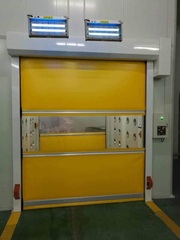 承德出安智能卷簾門安裝在承德像素