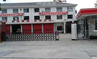 上海楊浦消防支隊(duì)伸縮門(mén)工程案例