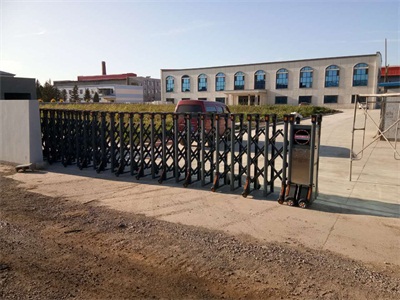 四平市裕龍工具有限公司電動(dòng)伸縮門案例 - 中出網(wǎng)-智能出入口與停車充電門戶