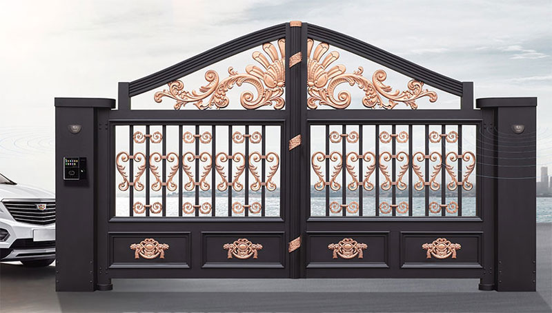 喜迎衡水出安智能別墅大門進駐浩宇一品