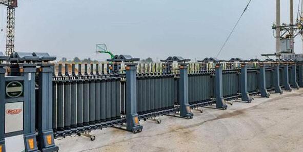 衡水出安智能為生命科學(xué)學(xué)院提供電動伸縮門