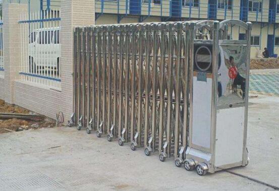 撫順自動伸縮門出現(xiàn)關(guān)不攏應(yīng)該怎么處理？